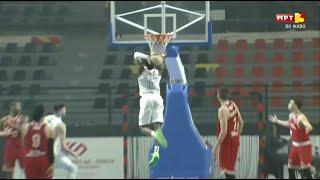 Keandre Cook monster dunk (MZT Skopje-Rabotnicki 13.05.2023)