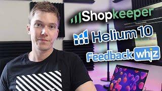 The BEST Amazon FBA Profit Tools Explained | Helium 10, Feedback Whiz & Shopkeeper Review