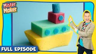 Mister Maker  Series 1, Episode 8 | Foam Boat  | FULL EPISODE