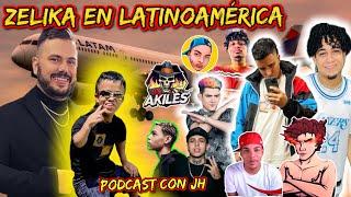 ZELIKA EN LATINOAMÉRICAPODCAST CON AKILES, MANOLITO, THE NINO, LDZINN, MR STIVEN, DOMIDIOS y L-GANG