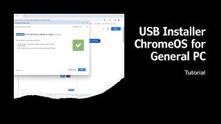 How to Create USB Installer ChromeOS for General PC