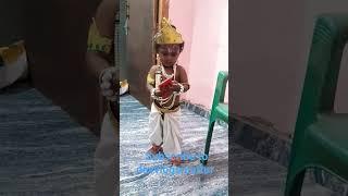 my little prince  in krishna getup️️