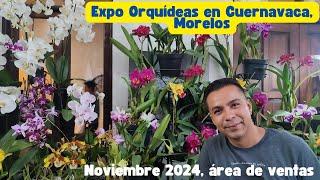 Expo Orquídeas en Cuernavaca, Morelos, Asociación Mexicana de Orquideologia, noviembre 2024