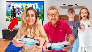 ON FAIT JOUER LES PARENTS À FORTNITE…C’est Un Désastre !