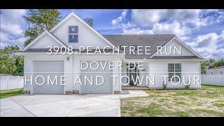 New Home For Sale at 3908 Peachtree Run Dover Delaware, Home and Town Tour