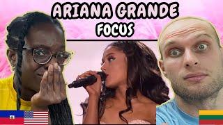 REACTION TO Ariana Grande - Focus (Live at American Music Awards 2015) | FIRST TIME WATCHING