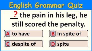 English Grammar Quiz | Test And Quiz Institution