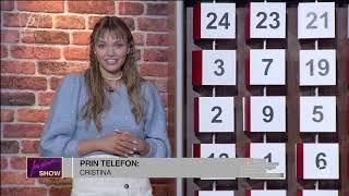 CRISTINA, CÂȘTIGĂTOAREA CONCURSULUI "CU MÂNUȚELE ASTEA DOUĂ" -  21 DECEMBRIE