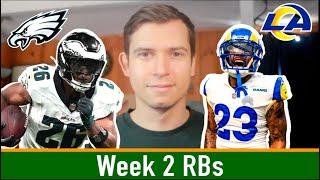 Week 2 Running Back Rankings (Top 50) | 2024 Fantasy Football