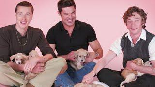 Zac Efron, Jeremy Allen White, and Harris Dickinson: The Puppy Interview