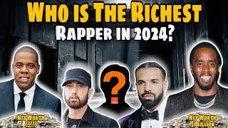 Top 10 Richest Rappers In The World 2025. With Evidence and facts including Net Worth, Houses & Cars