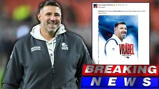 Mike Vrabel Hired as New England Patriots Head Coach | James Skrmetta Reacts