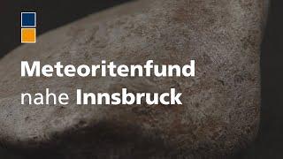 Meteoritenfund nahe Innsbruck: der Mineraloge Jürgen Konzett der Uni Innsbruck im Gespräch