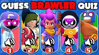 Guess The Brawler by Voice  | Brawl Stars Quiz