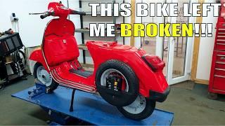 50 Year Old Rusty Vespa - Full Restoration - Finale