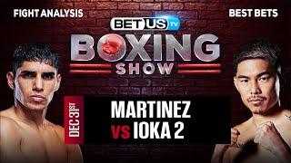 Fernando Martinez vs Kazuto Ioka 2 | Boxing Expert Predictions, Boxing Picks & Best Bets