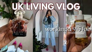 LIVING IN UK VLOG: Working & Surviving a 9-5 Job! How I get cheap train tickets! Nigerian in UK 