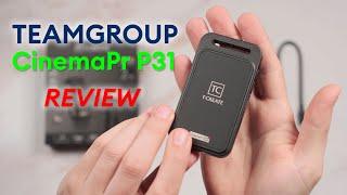 TEAMGROUP CinemaPr P31 Portable SSD Review