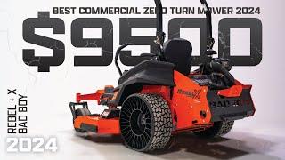 Best Commercial Zero Turn Mower | ALL NEW 2024 | Bad Boy Rebel and Rebel X