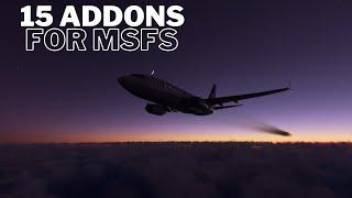 15 Addons for MSFS