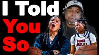 The Dawn Staley Hive Attacked Me for My Video About Star Player Benching.