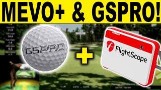 Flightscope Mevo Plus & GSPro Golf Simulator Software! FIRST LOOK & REVIEW