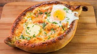 How To Make Perfect Khachapuri | Delicious Georgian Cheese Bread Recipe