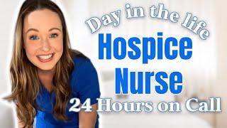 Hospice Nurse Day in the Life - 24 Hour Shift with Pay Breakdown