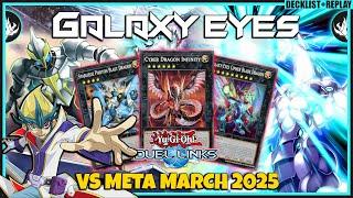 GALAXY-EYES VS META!  Intense Battle! | Duel Links KOG Climb (March 2025)