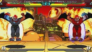 Marvel Super Heroes vs Street Fighter (Boss Hack) - Lune Lovehearn vs MrDonMunra