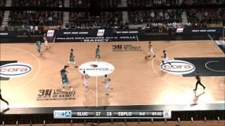 Dario Hunt (16 PTS 16 REBS 2 BLKS) against Pau-Orthez