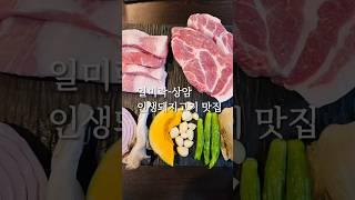 쌀누룩으로 발효숙성한  부드럽고 고소한 고기맛집 #일미락 #상암일미락 #고기 #돼지고기 #상암맛집 #고기맛집  #dmc맛집  #kfood #shorts