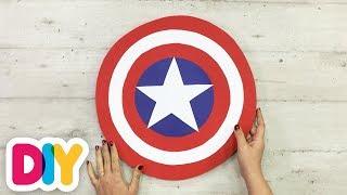 CAPTAIN AMERICA SHIELD Paper Craft | Fast-n-Easy | DIY Labs