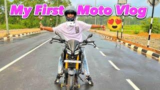 My First Moto Vlog With My Dream Bike MT 15 