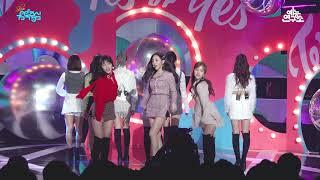 [예능연구소 직캠] 트와이스 YES or YES @쇼!음악중심_20181117 YES or YES TWICE in 4K