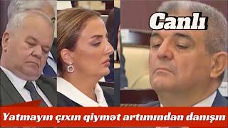 Qiymət artımına yata-yata səs verən diktator Əliyevin deputatları çıxın malalayın qiymət artımını