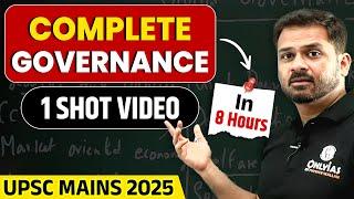Complete Governance for UPSC in One Shot  | GS Paper-2 UPSC Mains | UPSC Mains Governance