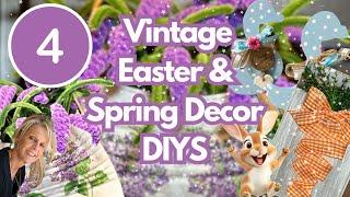 4 *NEW* Spring & Easter Diy Decor Ideas - High End Easter On A Budget