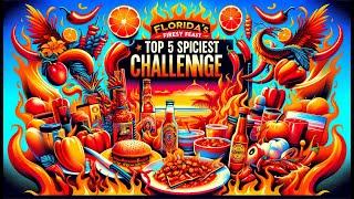 Florida's Fiery Feast: Top 5 Spiciest Food Challenges