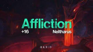 Affliction Warlock | +16 Neltharus! | WoW Dragonflight Season 4