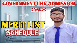 When LHV First Merit List Display? l Expected Closing Merit of First List l LHV Merit List Schedule