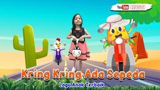 KRING KRING ADA SEPEDA - RASYI / bebek dan kucing lagu anak Indonesia kartun  // WE ART KIDS SONG