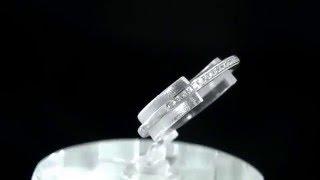 WR046 channel set diamond ring