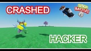 THIS HACKER CAN CRASH YOUR DEVICE IN SLAP BATTLES... - Roblox Slap Battles -