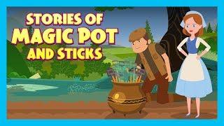 Stories Of Magic Pot And Sticks | Tia And Tofu Storytelling | Moral Stories | Kids Hut