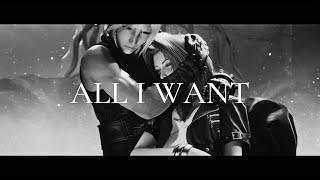 cloud & aerith | all i want