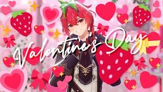 【MMD Genshin Impact】 热爱105°C的你 【 Diluc】 Valentine's Day 2022