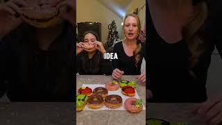 How Family Shares Christmas Donuts #funnyvideos #funny #trending #food #shortvideo