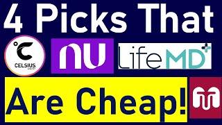 4 Stocks That Are Cheap! CELH, NU, LFMD, and TMDX. Are These Undervalued After Recent Pullback?