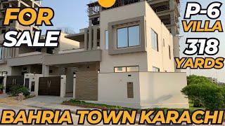 318 Yards Precinct 6 Corner Villa For Sale | Bahria Town Karachi | Bahria Property Network